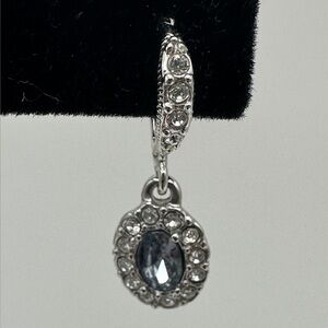 Givenchy Blue crystal drop earrings​​